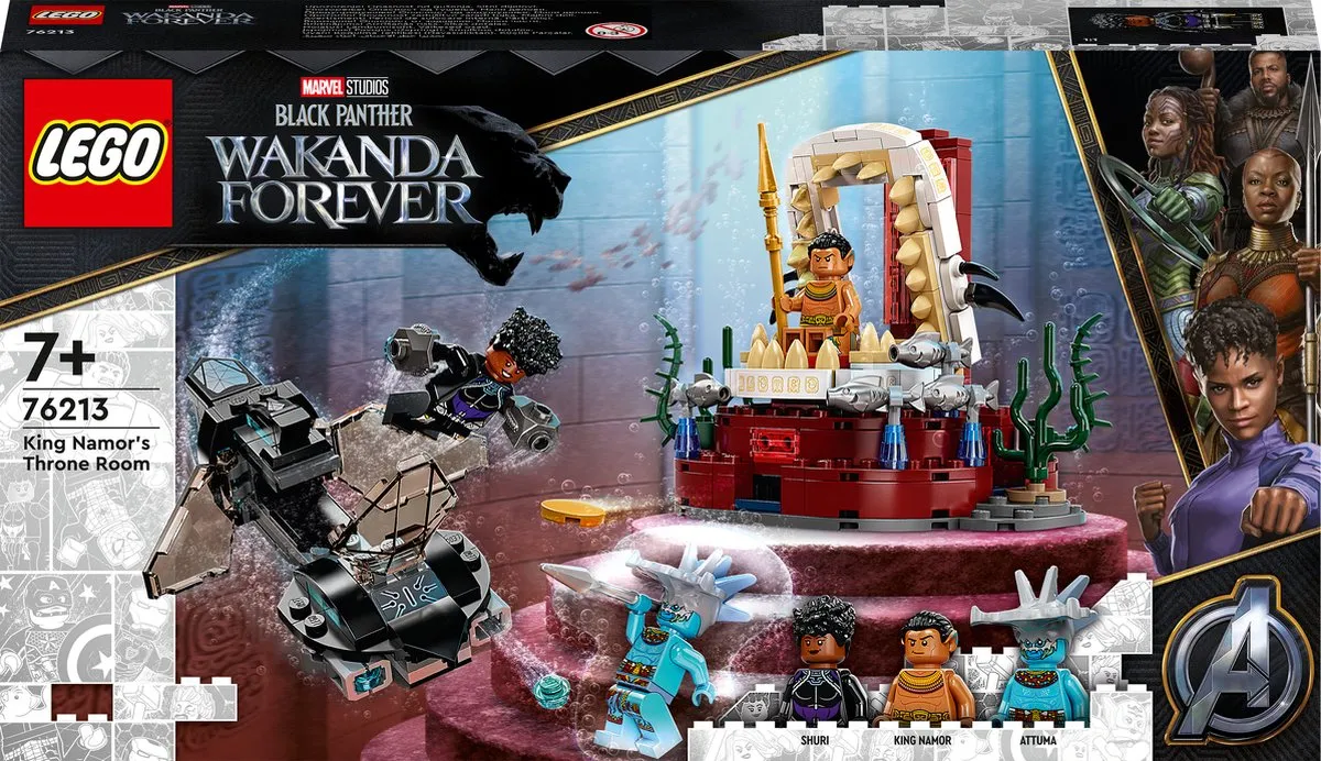 LEGO Marvel Avengers Koning Namor's Troonzaal 76213