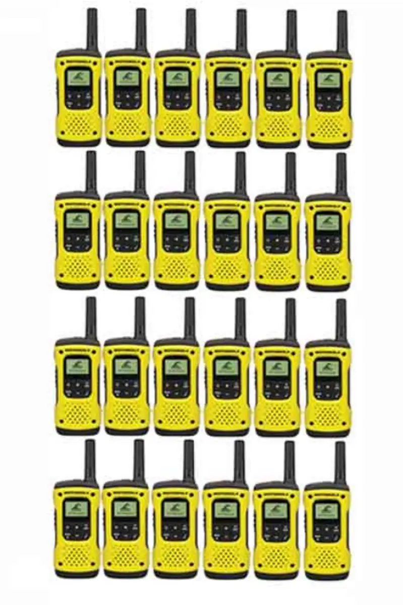 Motorola TLKR T92 H2O Portofoons - 24 Stuks Geel
