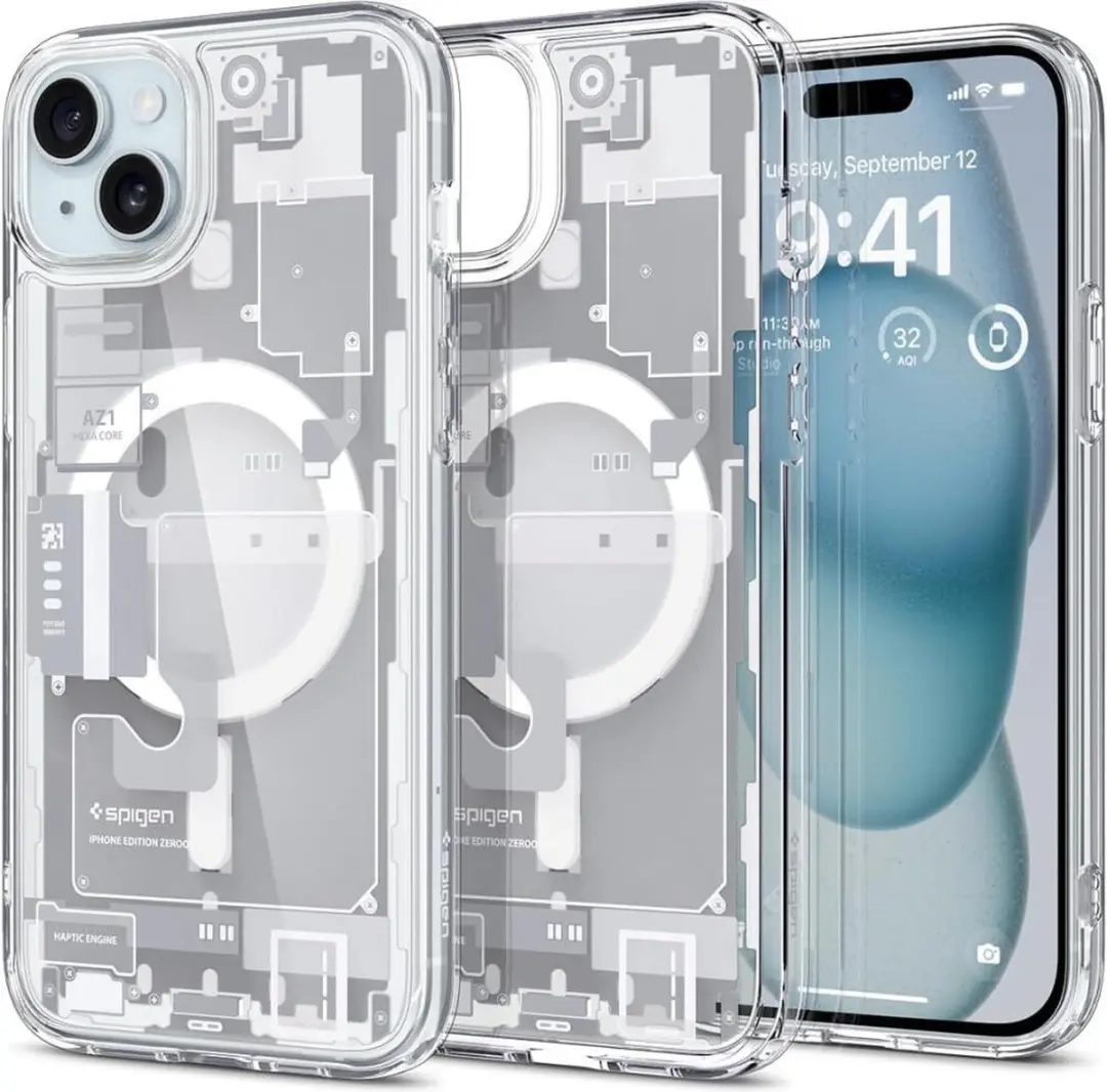 Spigen Ultra Hybrid MagFit iPhone 15 Back Cover