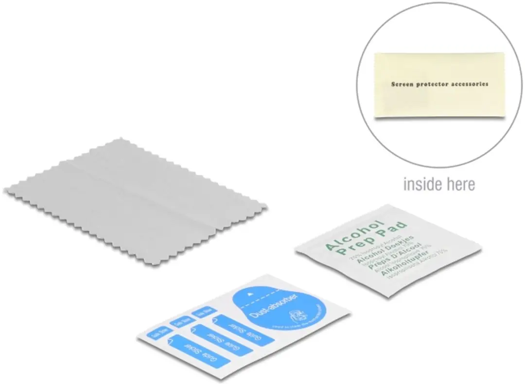 Delock Privacy Glas iPhone 16 - Anti-Spy - 1 Stuk