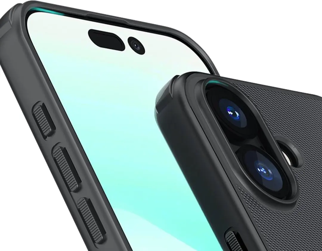 Nillkin iPhone 17 Bi-Materiaal Hoesje - Zwart