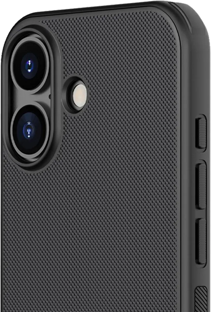 Nillkin iPhone 17 Bi-Materiaal Hoesje - Zwart