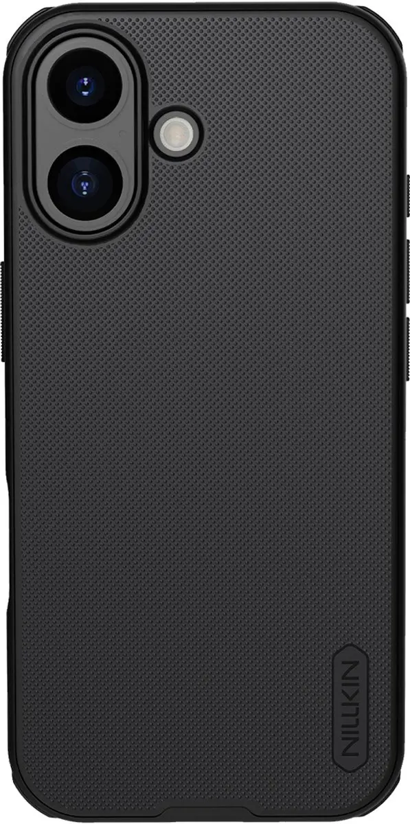 Nillkin iPhone 17 Bi-Materiaal Hoesje - Zwart