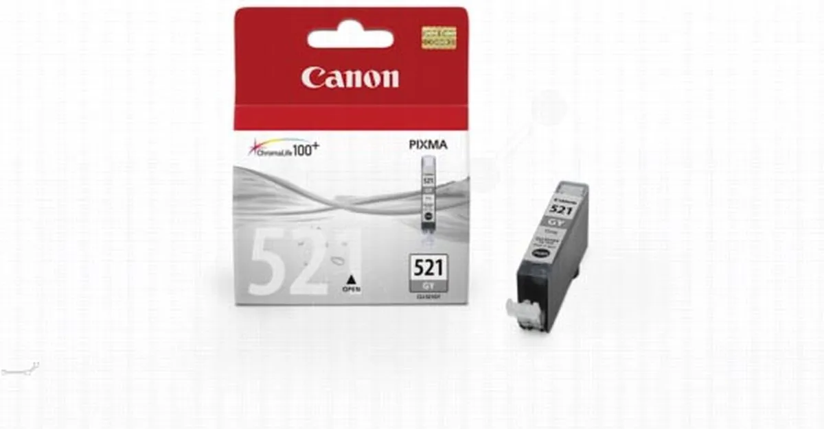 Canon CLI-521 GY Inktcartridge - Grijs