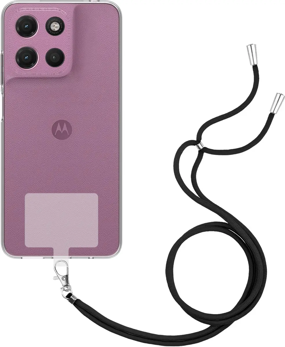Just in Case Moto G17/G17 Power Hoesje met Koord