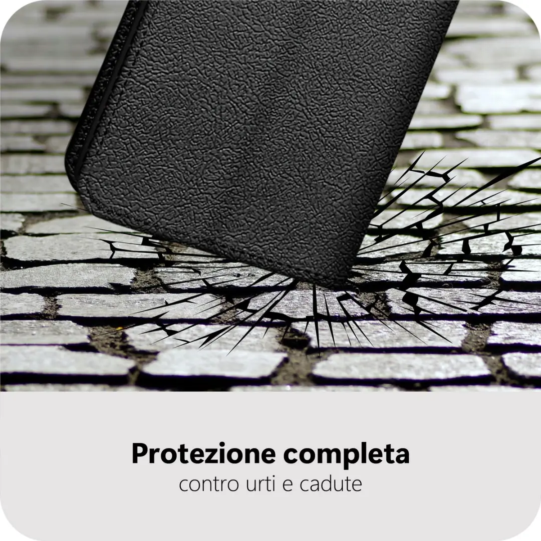 Just in Case Bookcase Classic MGO2780CW1 Hoesje - Google Pixel 10/10 Pro - Zwart