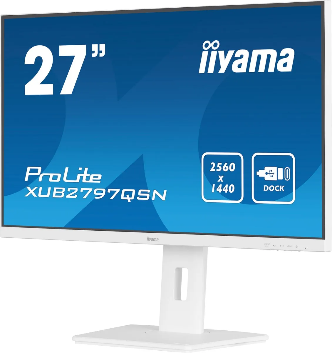 iiyama G-MASTER XUB2797QSN-W2 Monitor 27" QHD - Wit