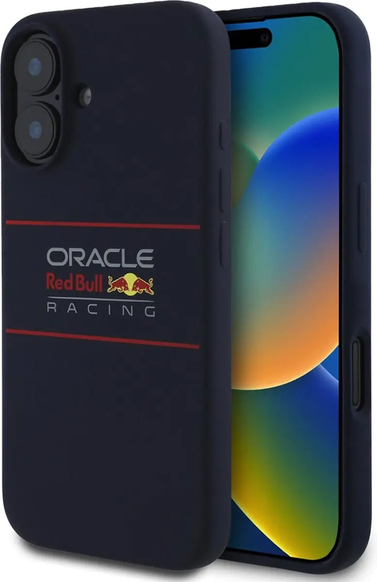 Red Bull Racing iPhone 16 Plus Hoesje - MagSafe - Donkerblauw
