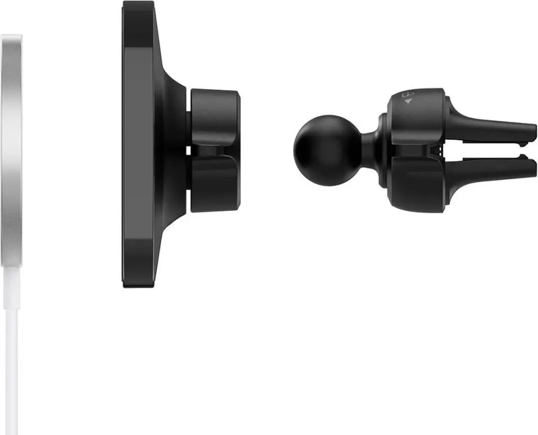 Spigen MagFit MagSafe Auto Houder - iPhone 12/12 Pro - Zwart - afbeelding 2 van 6