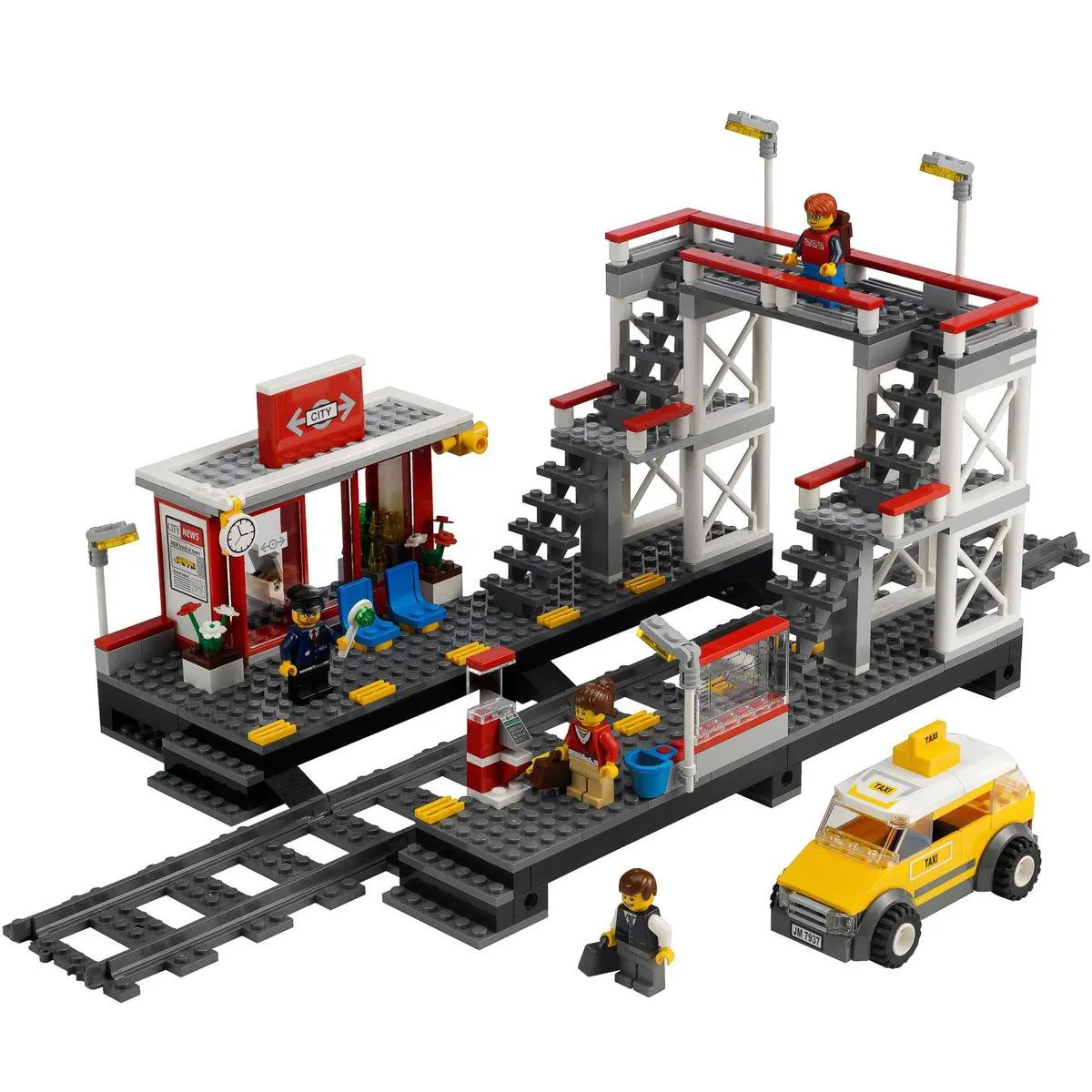 LEGO City Spoorwegstation 7937 - 361 Stukken - afbeelding 2 van 2