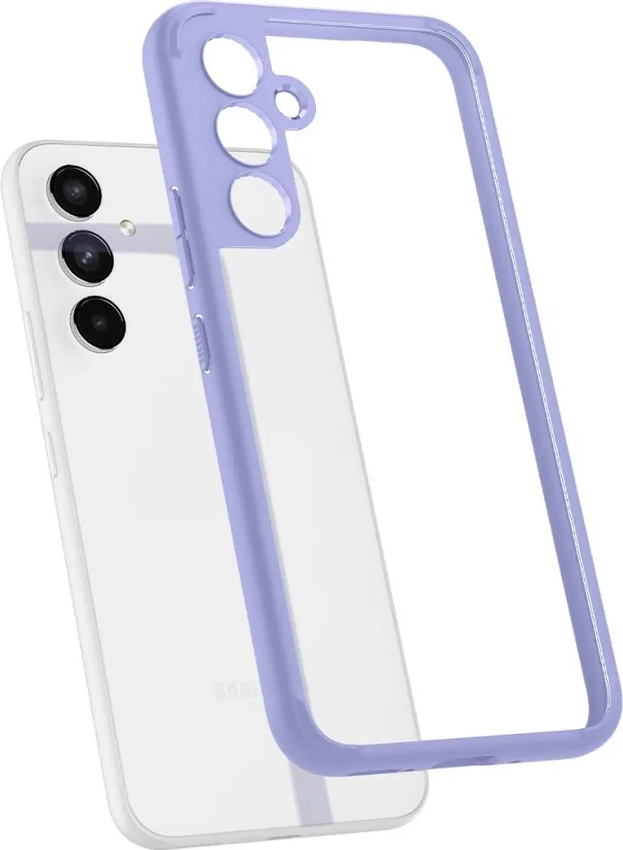 Spigen Ultra Hybrid Hoesje Samsung Galaxy A54 - Paars/Transparant - afbeelding 3 van 6
