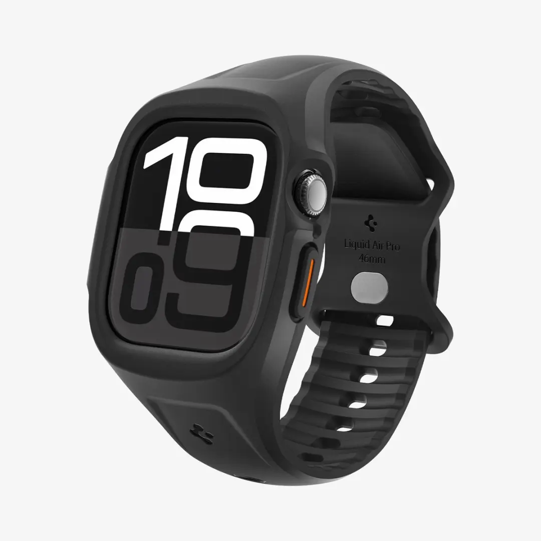 Spigen Liquid Air Pro Band Apple Watch 46mm - Zwart
