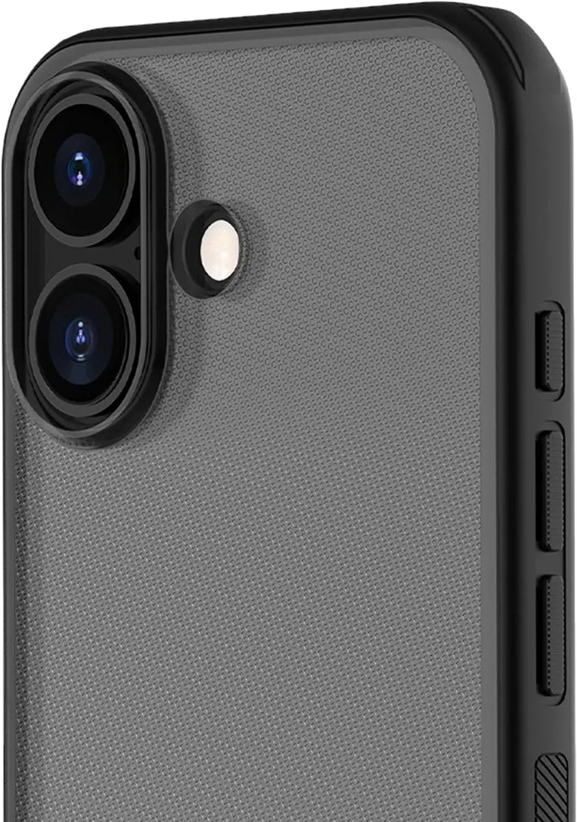 Nillkin iPhone 17 Super Frosted Pro Hoesje - Transparant zwart
