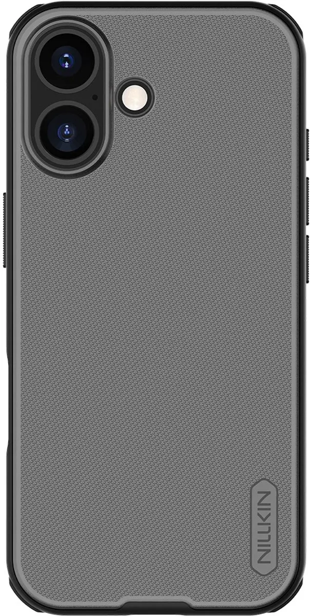 Nillkin iPhone 17 Super Frosted Pro Hoesje - Transparant zwart