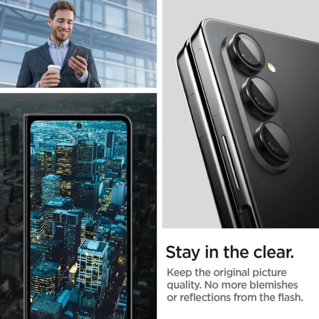 Spigen Optik Camera Lens Protector AGL06524 - 2 Stuks