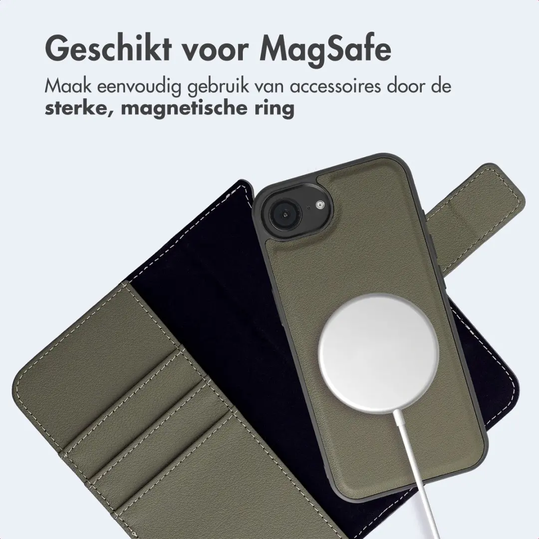 Imoshion iPhone 17e/16e Hoesje 2-in-1 Bookcase - Groen