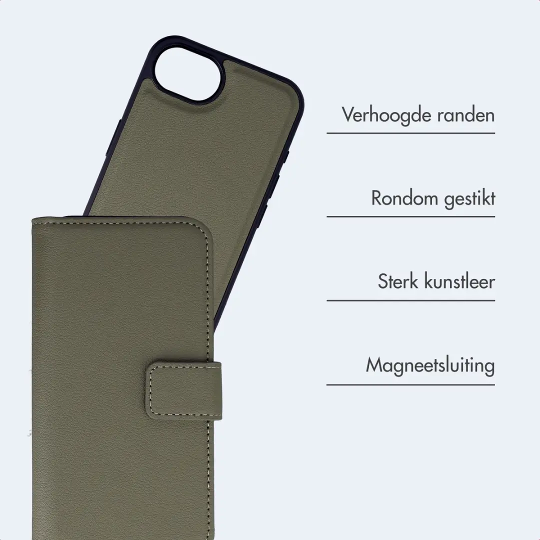Imoshion iPhone 17e/16e Hoesje 2-in-1 Bookcase - Groen