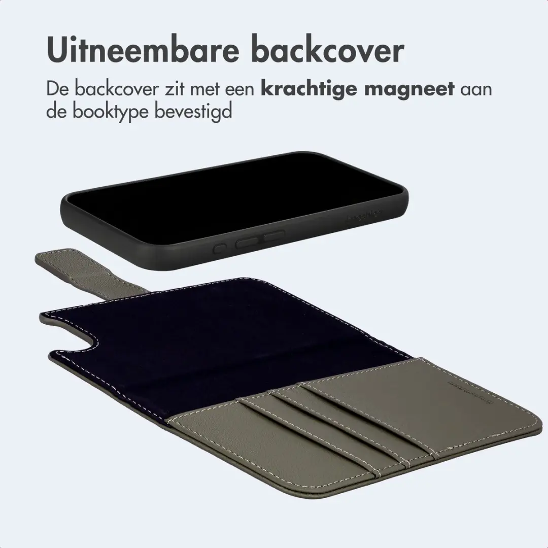 Imoshion iPhone 17e/16e Hoesje 2-in-1 Bookcase - Groen