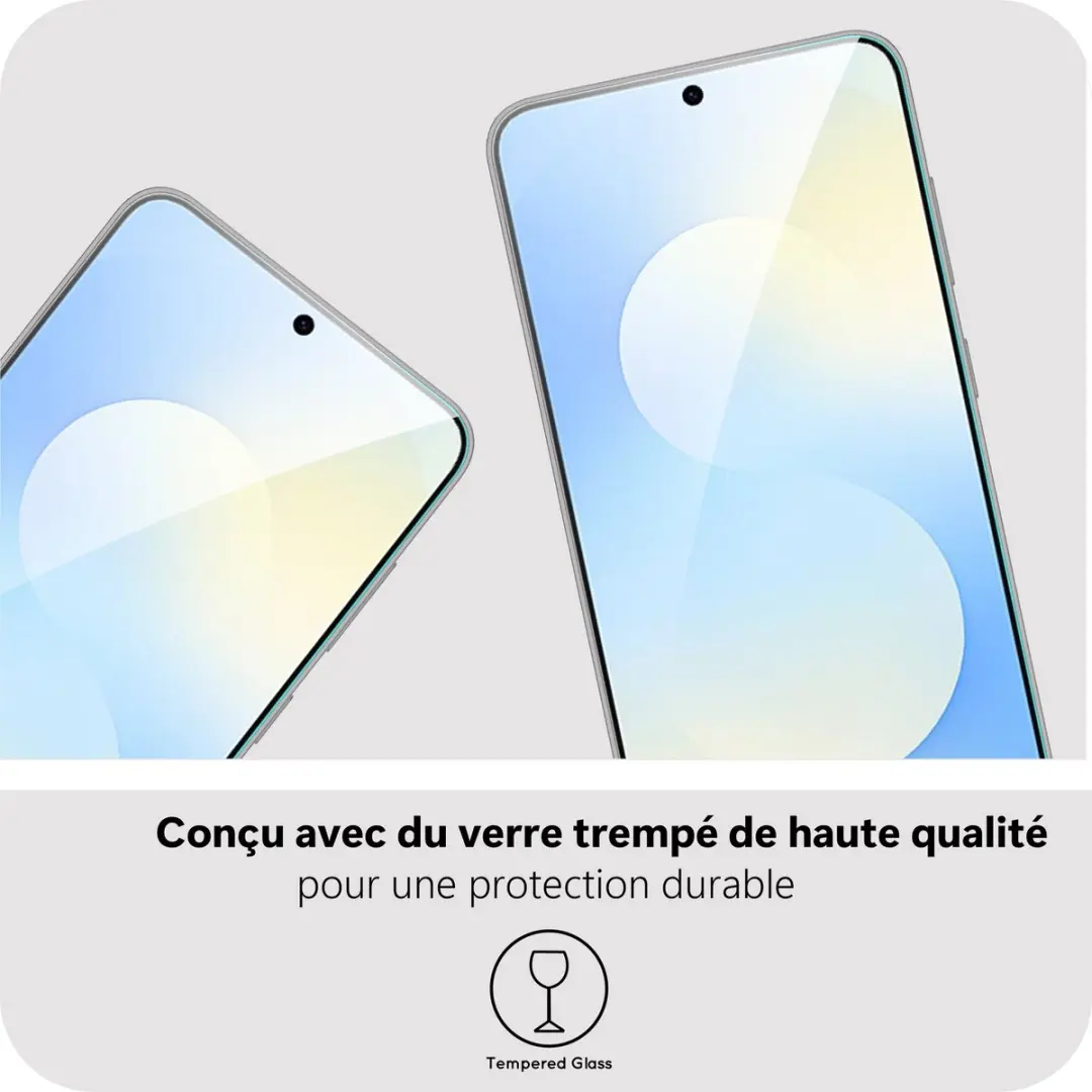 Just in Case Screenprotector Samsung Galaxy S25 FE - Gehard Glas