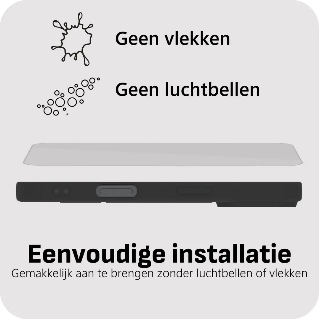 Just in Case Screenprotector Samsung Galaxy S25 FE - Gehard Glas