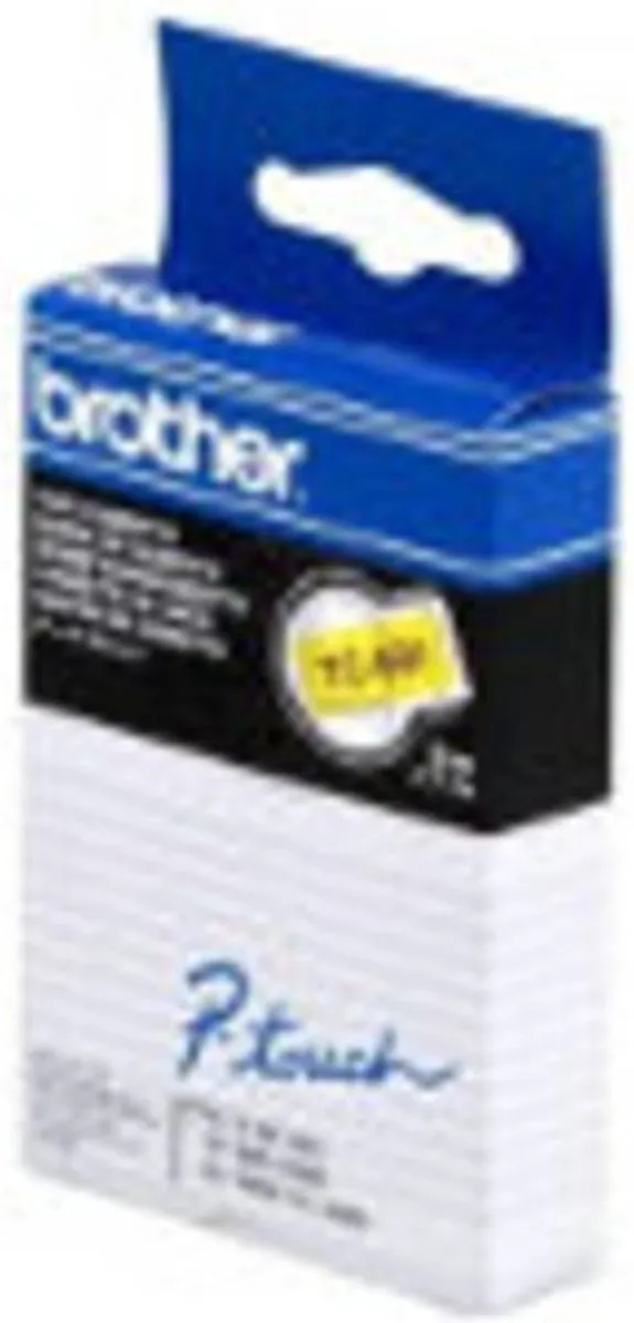 Brother TC-691 Cartridge 7.7ml - Zwart/Geel