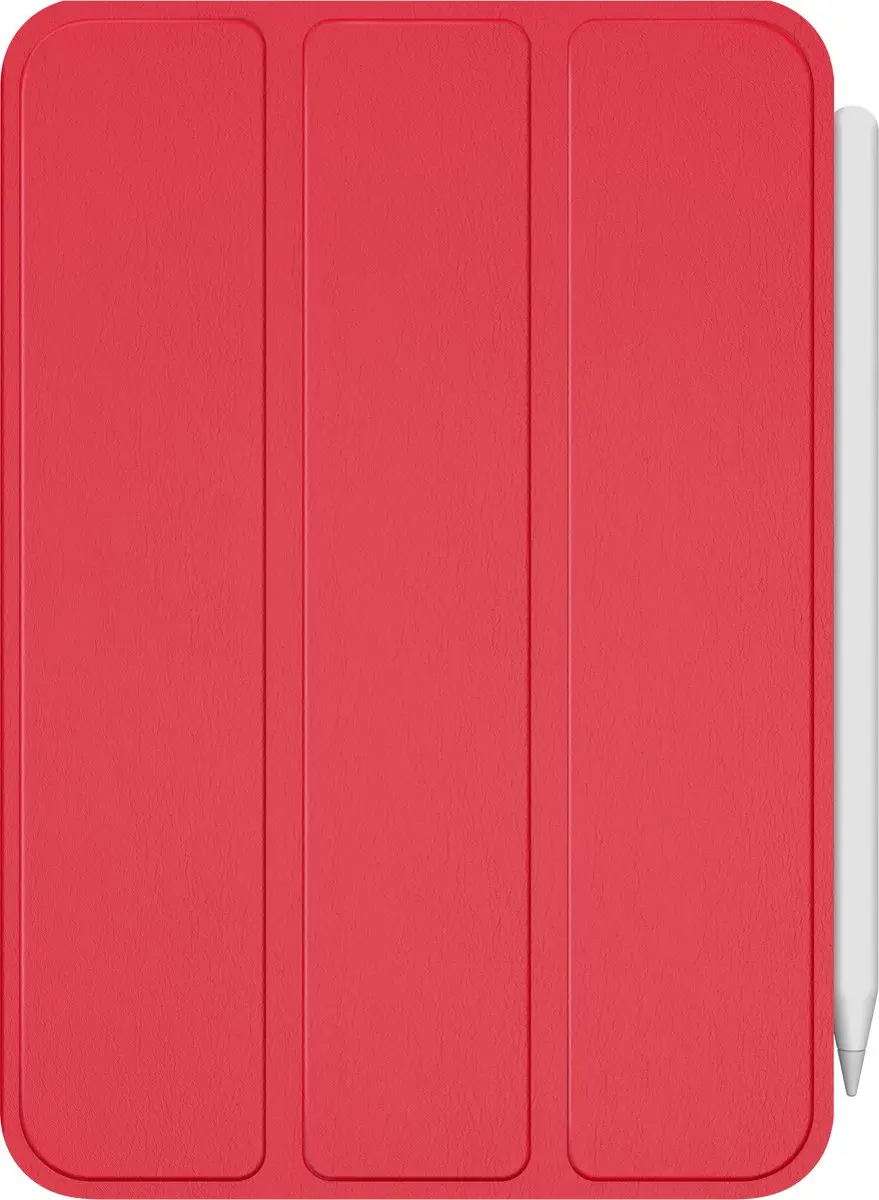Just in Case iPad Mini 7 Hoes TriFold Bookcase - Rood