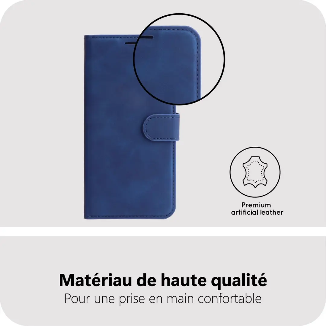 Just in Case MSA2802PW7 Hoesje - Samsung Galaxy A17 - Pasjeshouder - Blauw