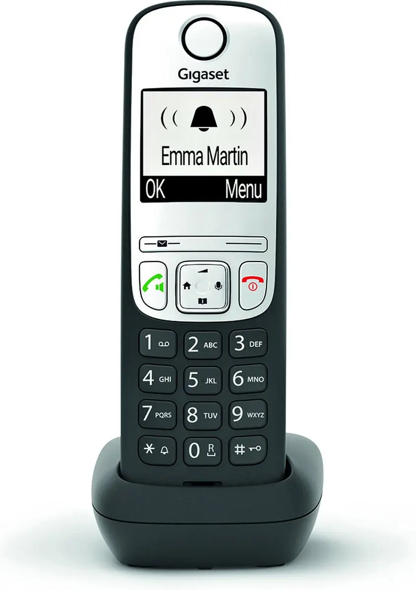 Gigaset S30852-H2870-R101 IP Telefoon - 1 Handset - Zwart