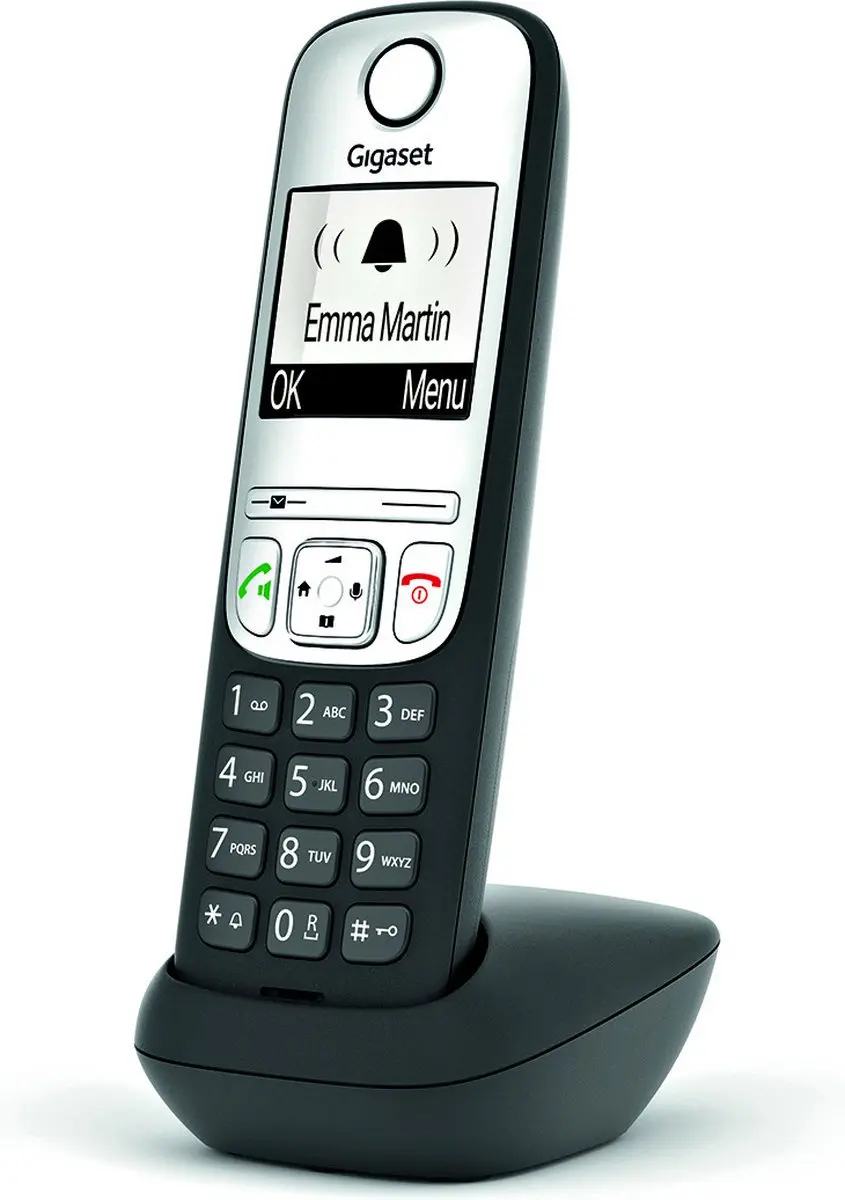 Gigaset S30852-H2870-R101 IP Telefoon - 1 Handset - Zwart