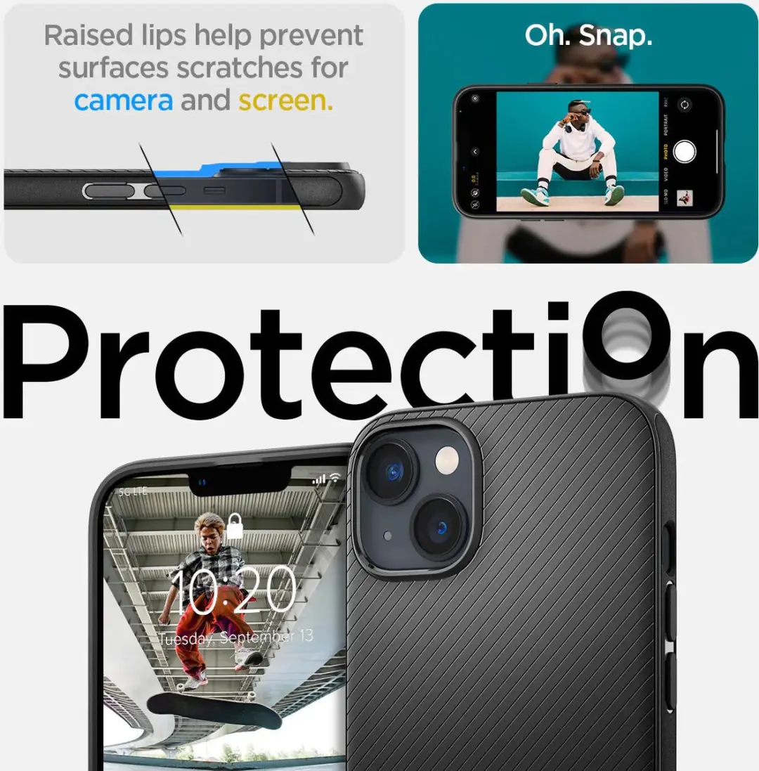 Spigen Mag Armor Hoesje iPhone 14 ACS05065 - Zwart - afbeelding 4 van 6