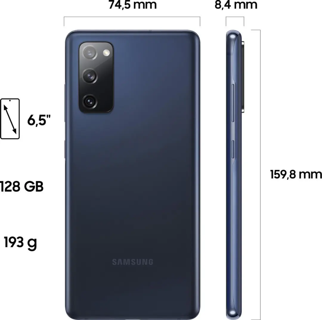 Samsung Galaxy S20 FE SM-G780FZBDEUB Smartphone 128GB - Cloud Navy