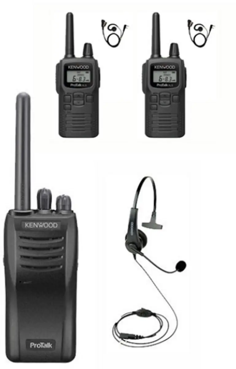 Kenwood PKT-300 & TK-3501 Portofoonset
