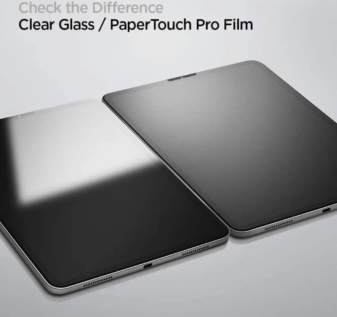 Spigen Paper Touch Pro AFL02790 Schermbeschermer - iPad Pro 11" - Transparant - afbeelding 5 van 6