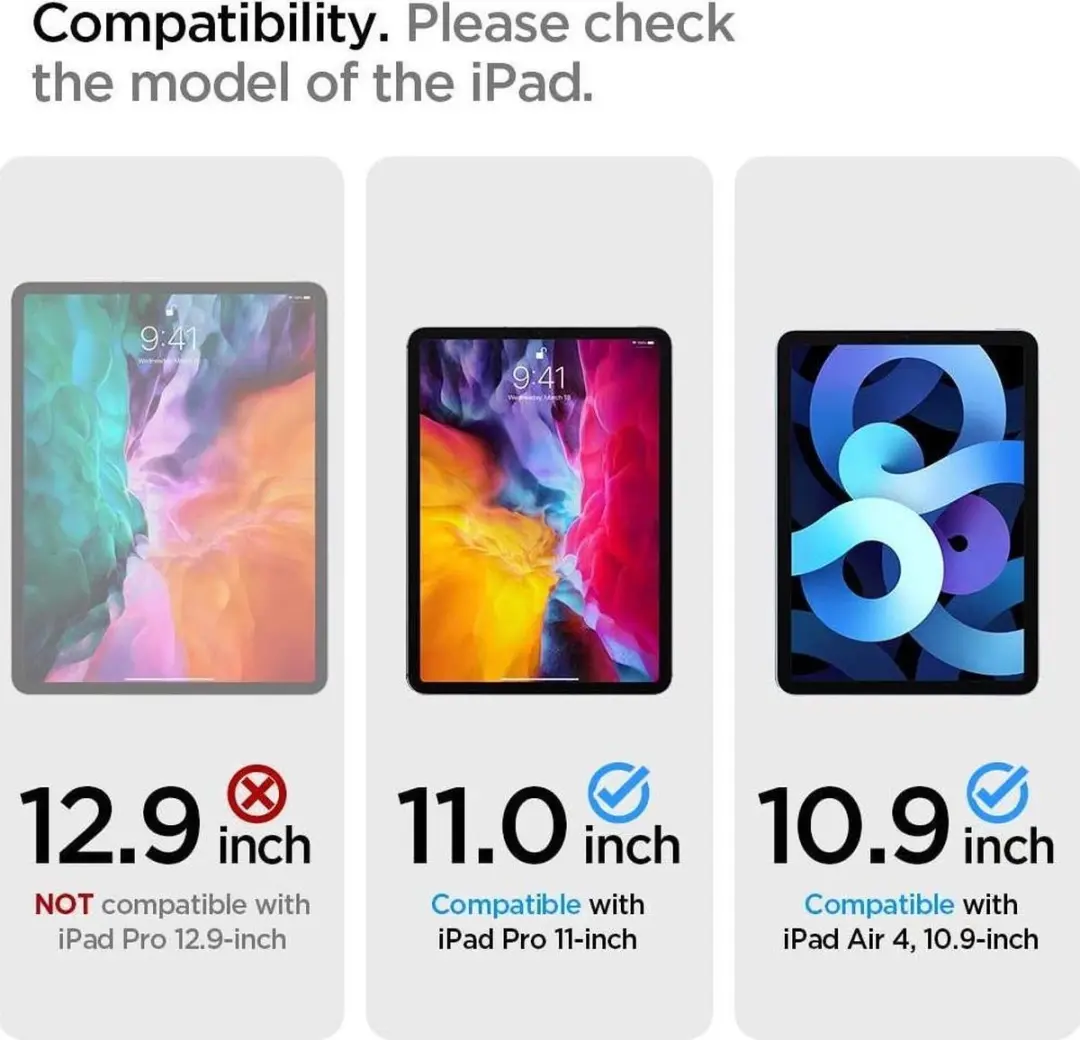 Spigen Paper Touch Pro AFL02790 Schermbeschermer - iPad Pro 11" - Transparant - afbeelding 6 van 6