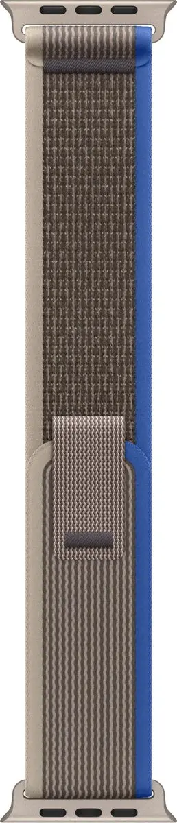 Apple Watch Ultra 49mm Blauw/Grijs Bandje - M/L