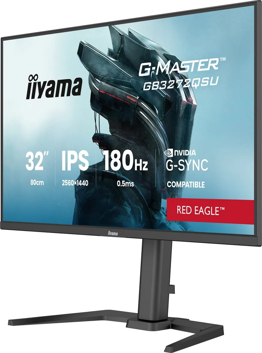 iiyama G-Master GB3272QSU-B1 Monitor 32" QHD IPS 180Hz