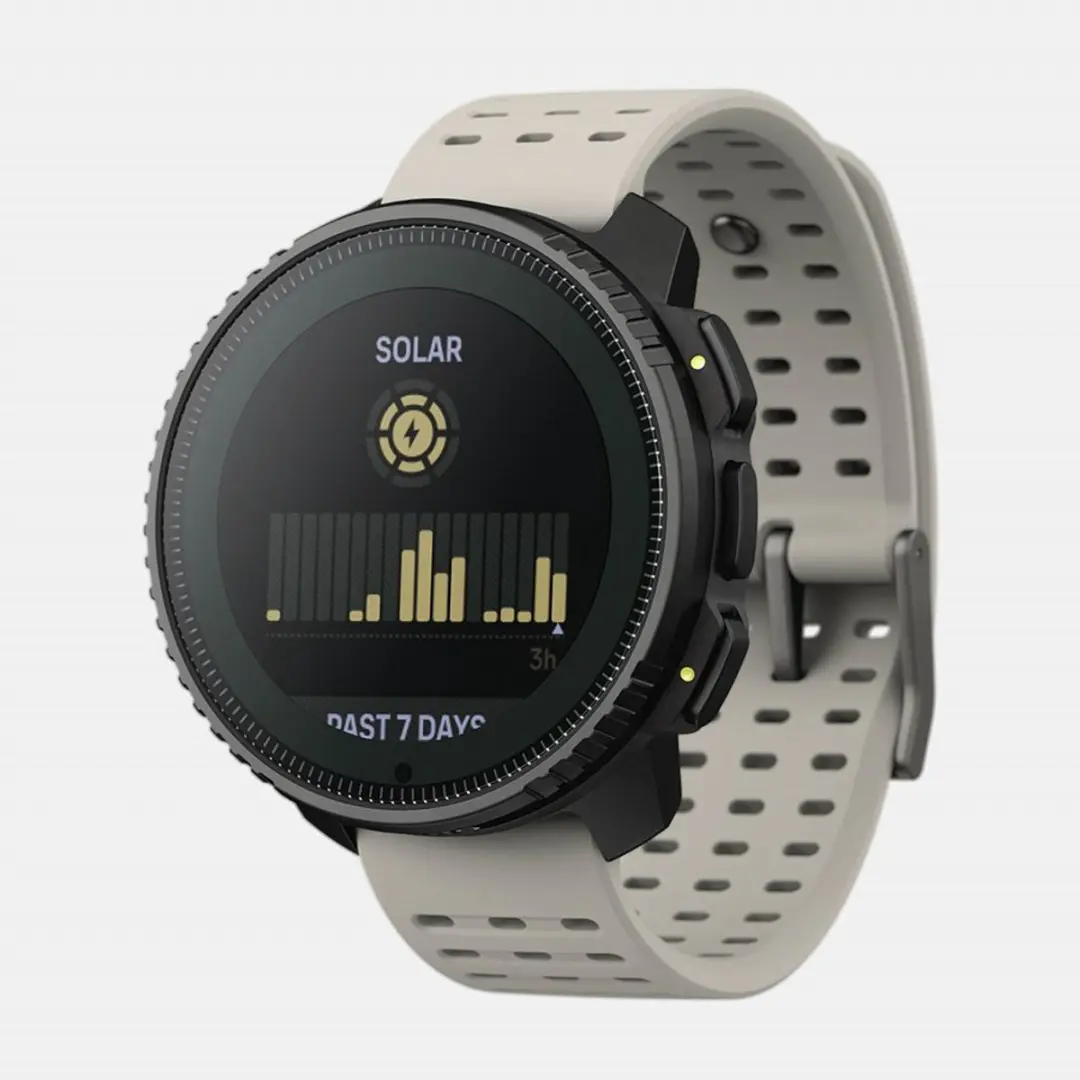 Suunto Vertical Solar Zwart Horloge 49mm