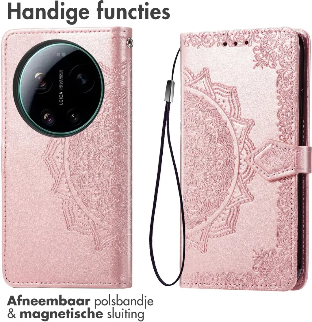 Imoshion Hoesje Xiaomi 17 Ultra - 3 Pasjes - Rosé Goud