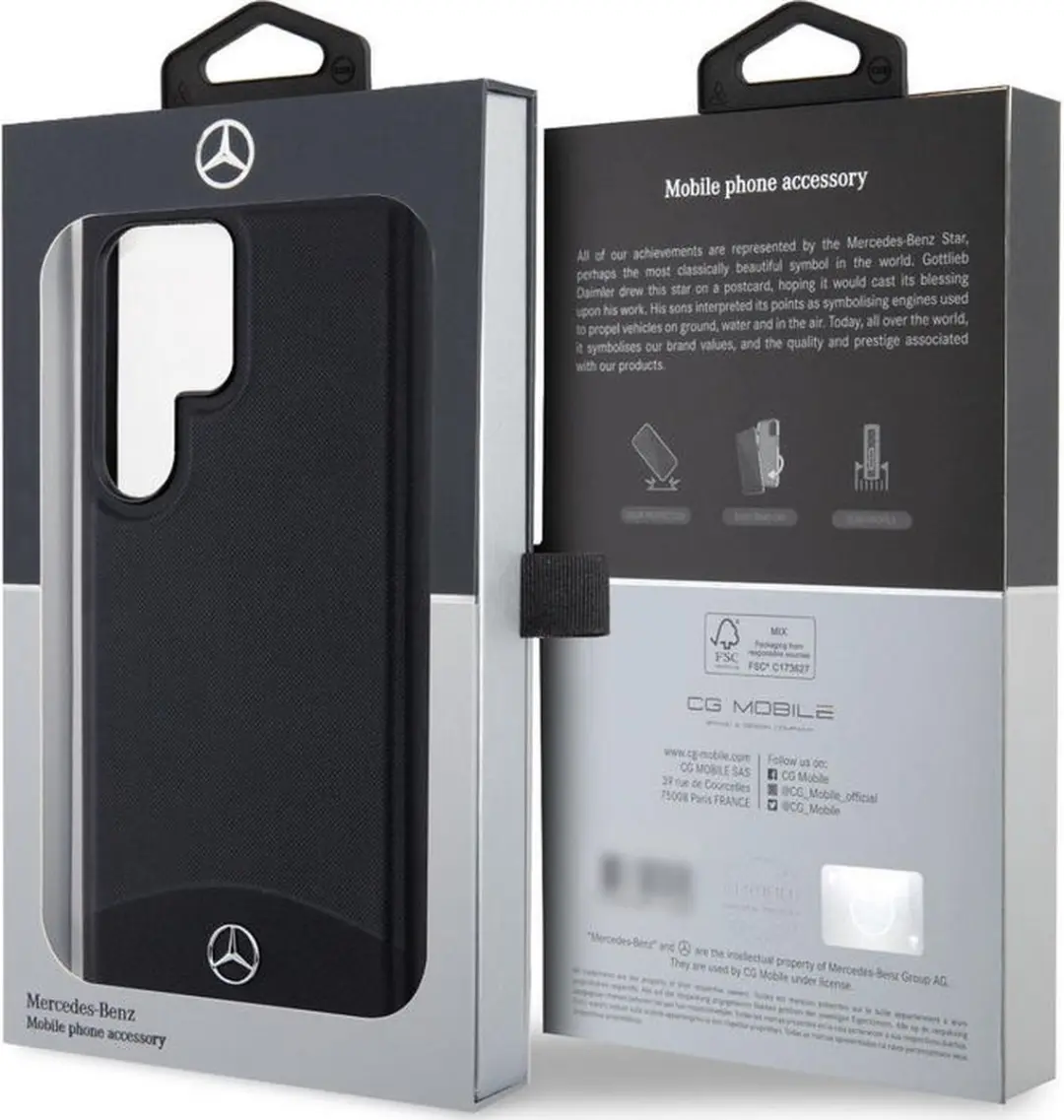 Mercedes-Benz S24 Ultra Hoes Zwart - MagSafe