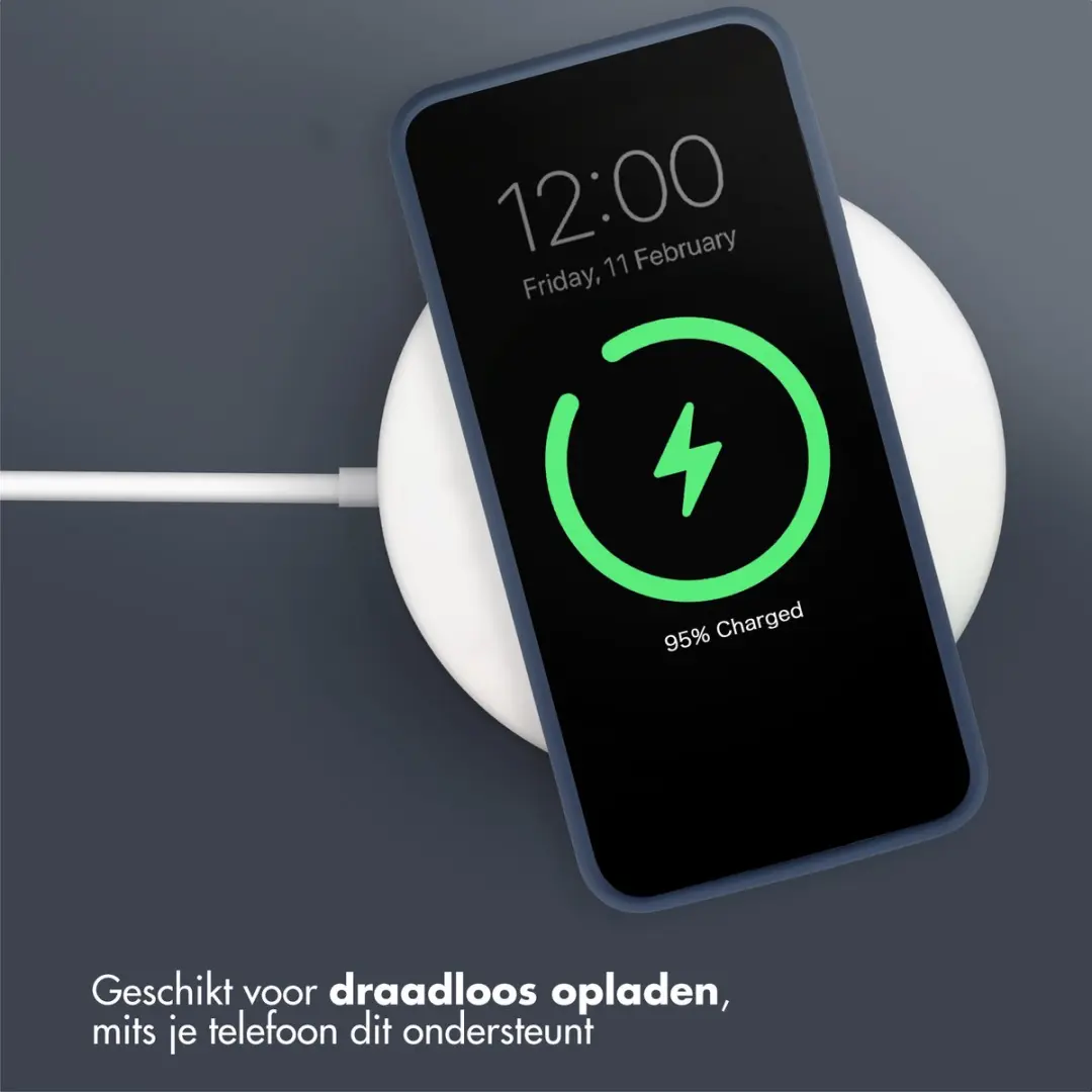 Accezz Hoesje Samsung Galaxy A57 Donkerblauw
