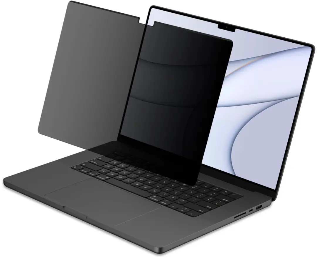 Accezz Magnetische Privacy Laptop Screenprotector A3404 - Transparant