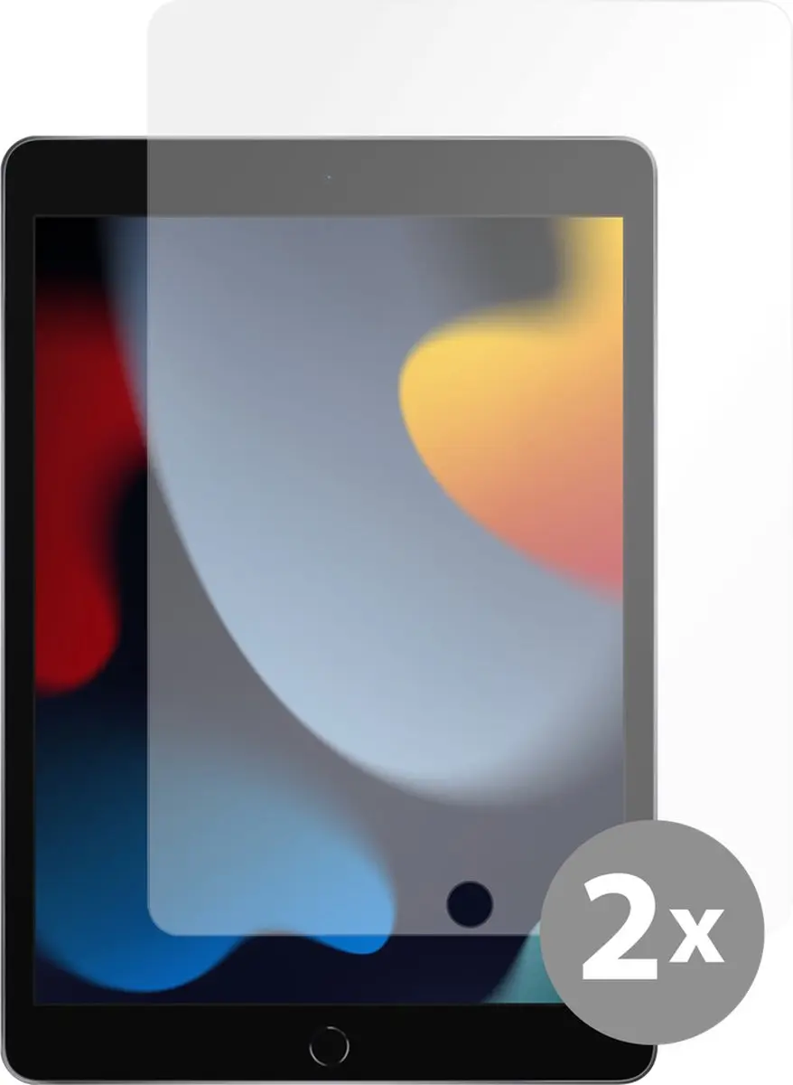Just in Case iPad 10.2" Screenprotector Glas - 2 Stuks