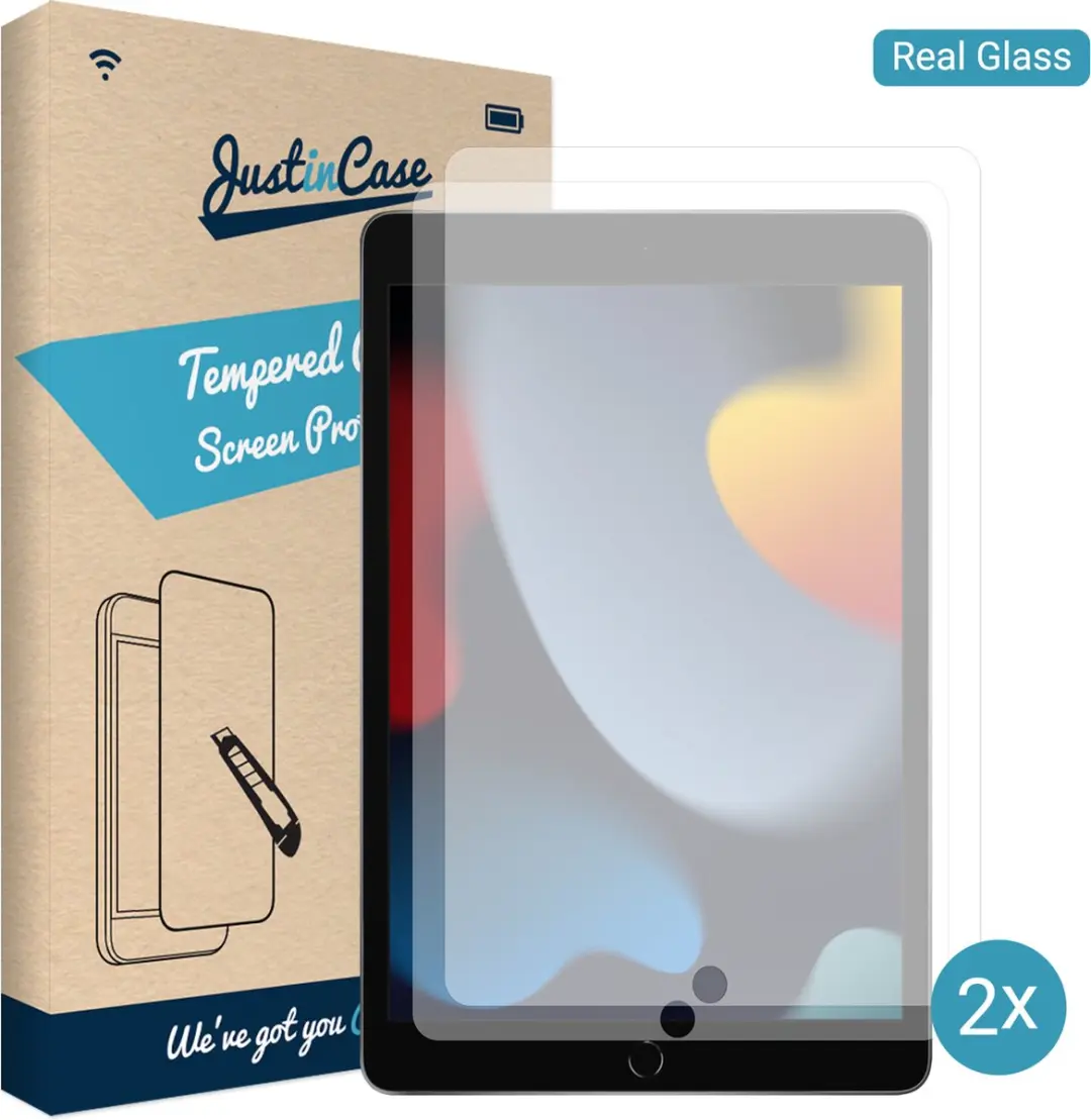 Just in Case iPad 10.2" Screenprotector Glas