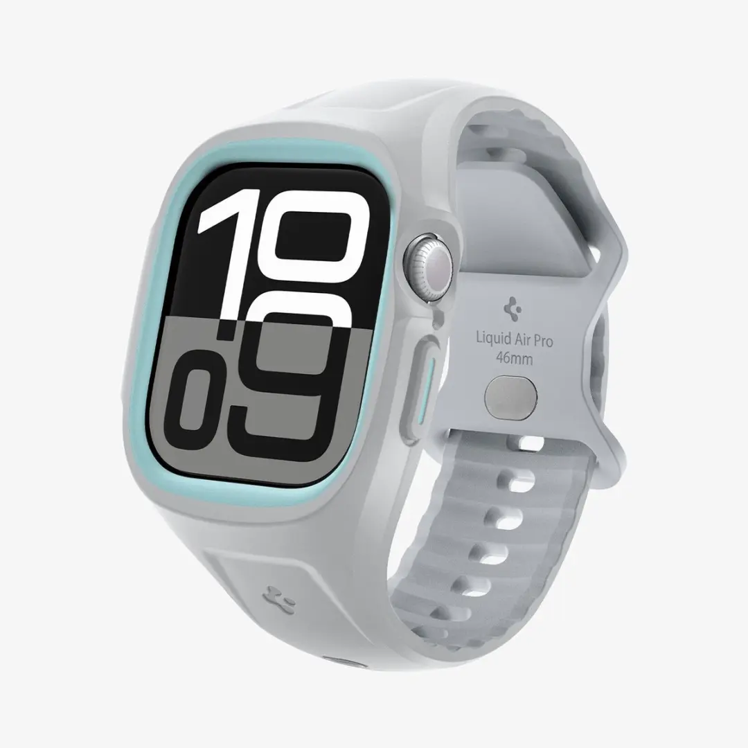 Spigen Liquid Air Pro Bandje Apple Watch 10 46mm - Grijs