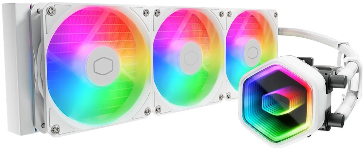 Cooler Master MasterLiquid Core II MLW-D36M-A18PA-RW - 360mm Koelblok - Wit