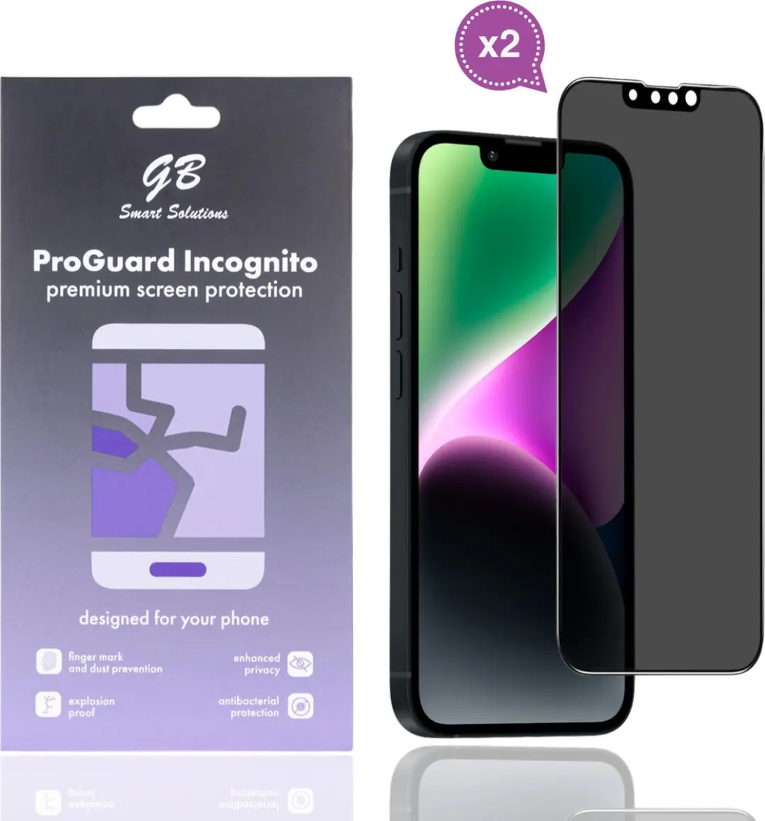 GB ProGuard Incognito Privacy Screenprotector iPhone 13 Pro Max/14 Plus
