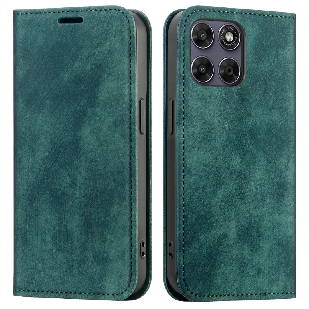 Imoshion Hoesje Motorola Moto G77 Slim Bookcase - Groen