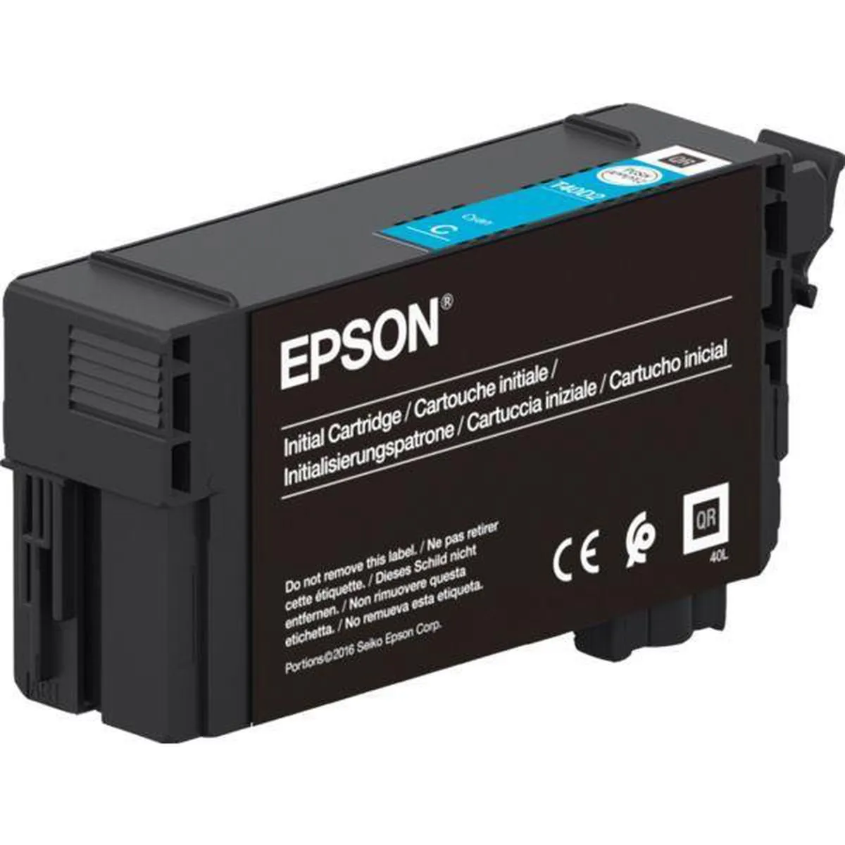 Epson XD2 C13T40C240 Cyan Inktcartridge - 40ml