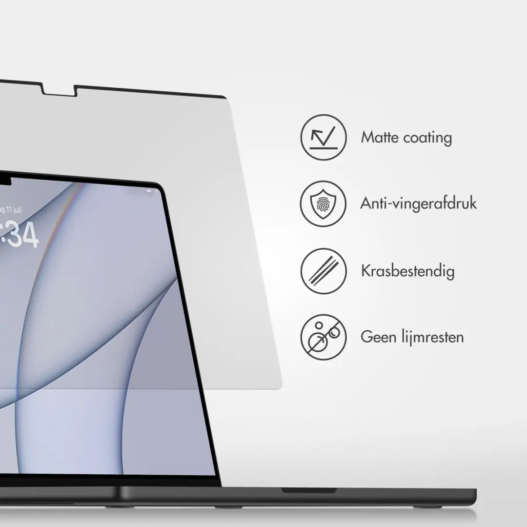 Accezz Magnetische Laptop Screenprotector SH00097849 - MacBook Neo 13" A3404