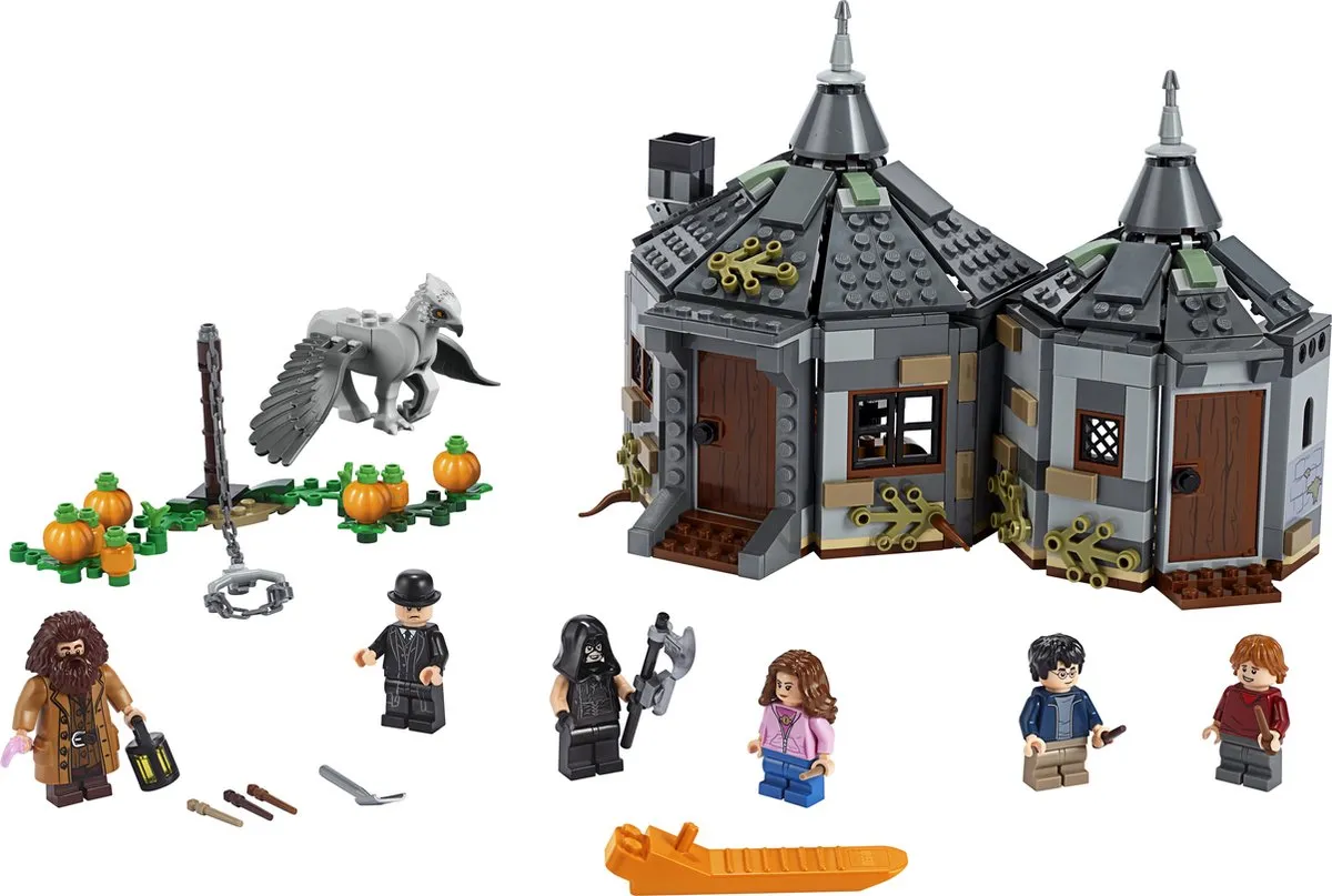 LEGO Harry Potter Hagrids Huisje Scheurbeks Ontsnapping 75947 - 496 Stukken